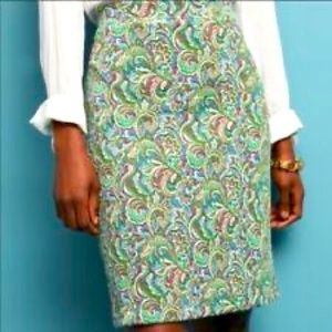 Maeve Anthropologie Pavilina pencil skirt